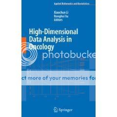 High-Dimensional Data Analysis in Cancer Research High-Dimensional Data Analysis in Cancer Research