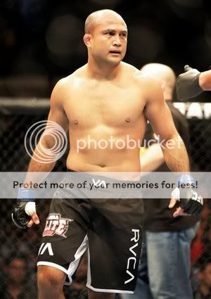 BJ Penn yells (AP)