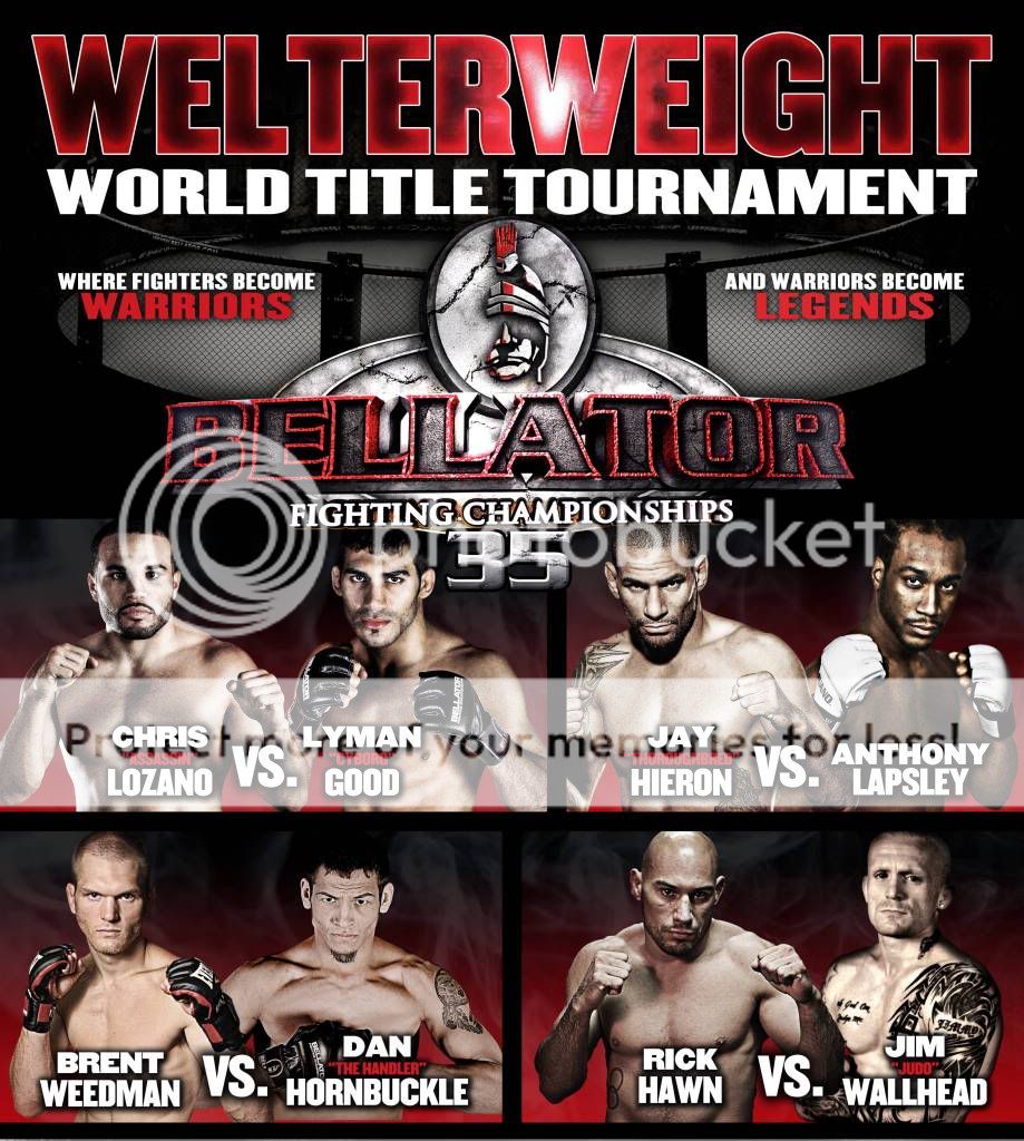 Bellator 35 poster