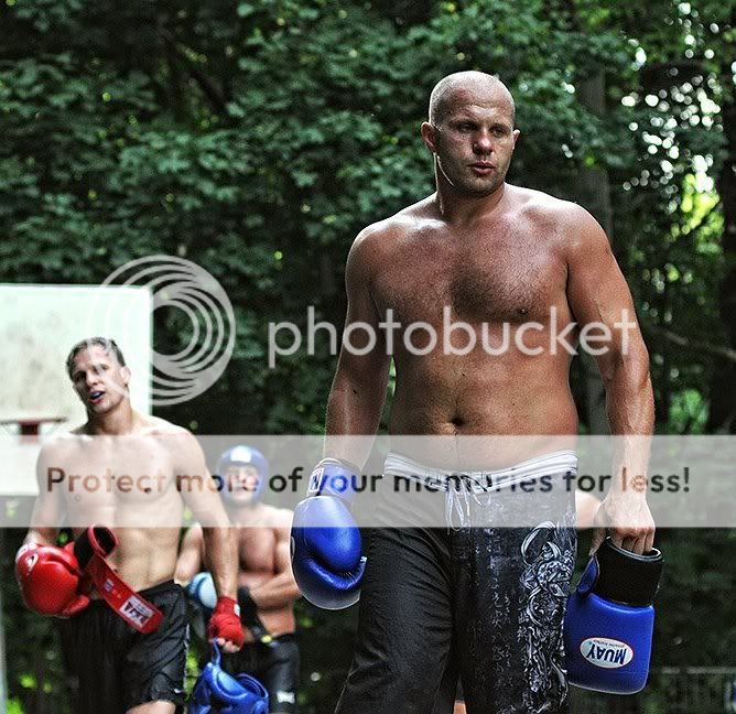 Fedor training (M-1 Global)