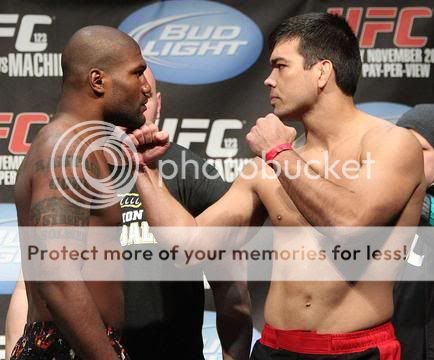 Rampage vs. Machida face-off