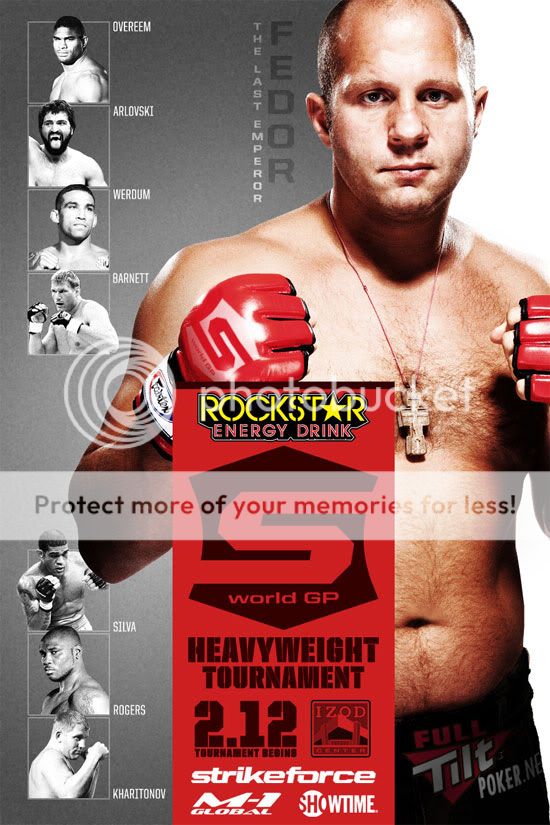Strikeforce Heavyweight Grand Prix promo poster (SF)