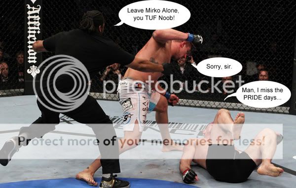 TUF noob Schaub KOs Cro Cop (Zuffa & SBoI)