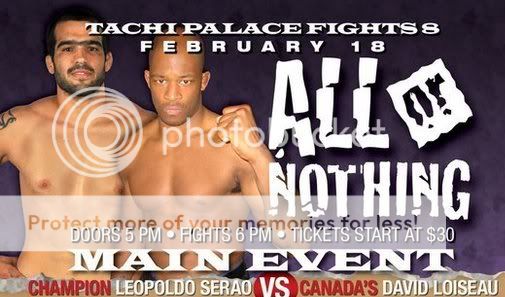 Tachi Palace Fights 8 poster (TPF)