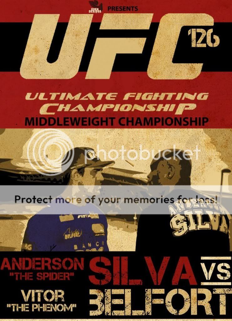 UFC 126 poster (Zuffa)