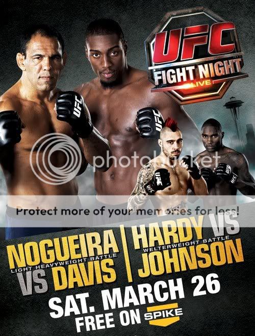 UFC Fight Night 24 poster (Zuffa)