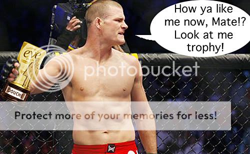 Bisping is a douche (MMA Mania & SBoI)
