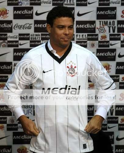 Ronaldo Ronaldo Camisa Corinthians Apresentação