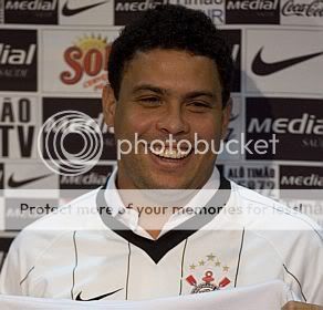 Ronaldo Ronaldo Camisa Corinthians Apresentação