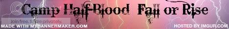 Camp Half-Blood Fall or Rise banner